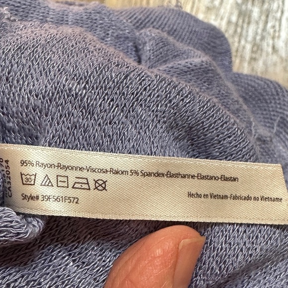 Free People Intimately "Weekends"
Layering Knit Tee in blue, S - Picture 11 of 11